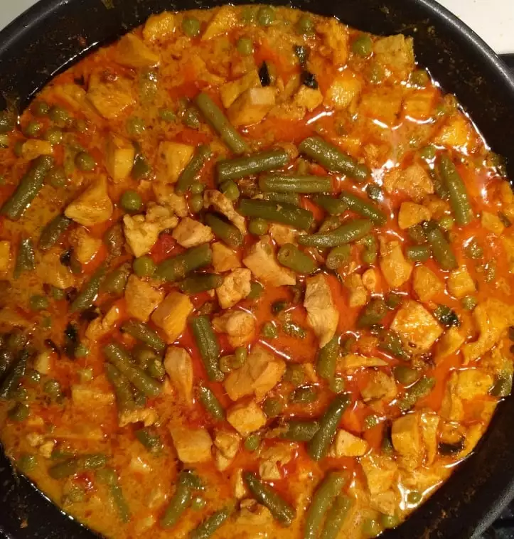 Tajskie Curry z Kurczakiem.