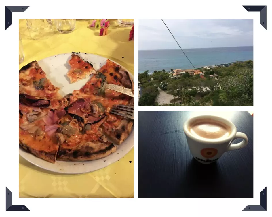 Kolaż z wyjazdu - Włochy 2019